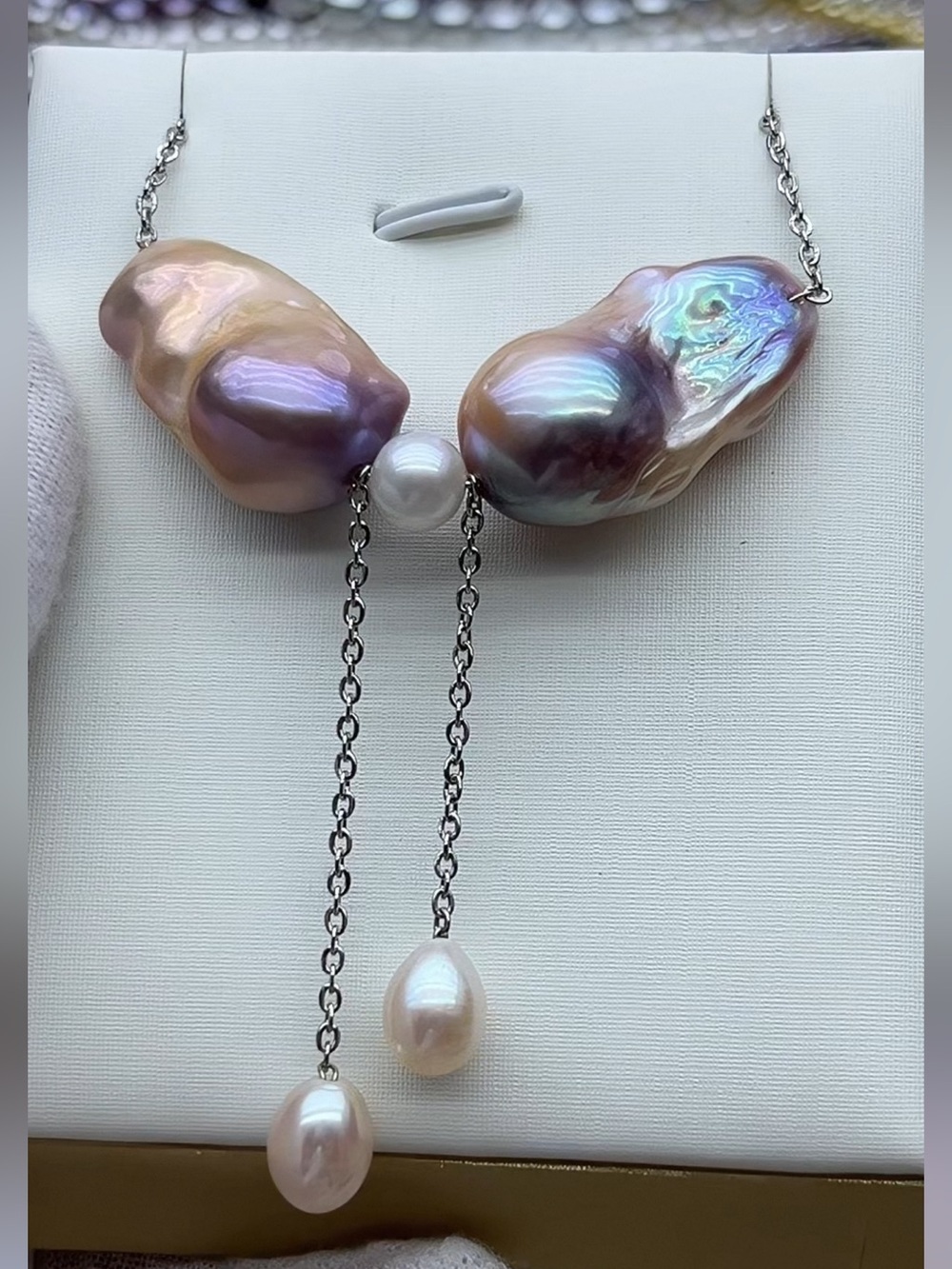 Genuine Freshwater Baroque Pearl Necklace